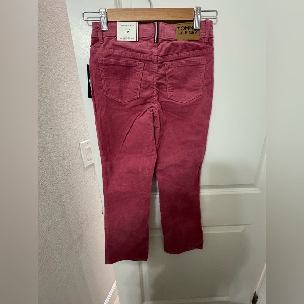 Tommy Hilfiger Girls Mid Rise Flare Jeans - Picture 3 of 3